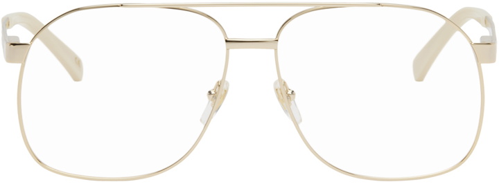 Photo: Gucci Gold Aviator Glasses