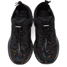 Givenchy Black and Multicolor Spectre Structured Low Sneakers