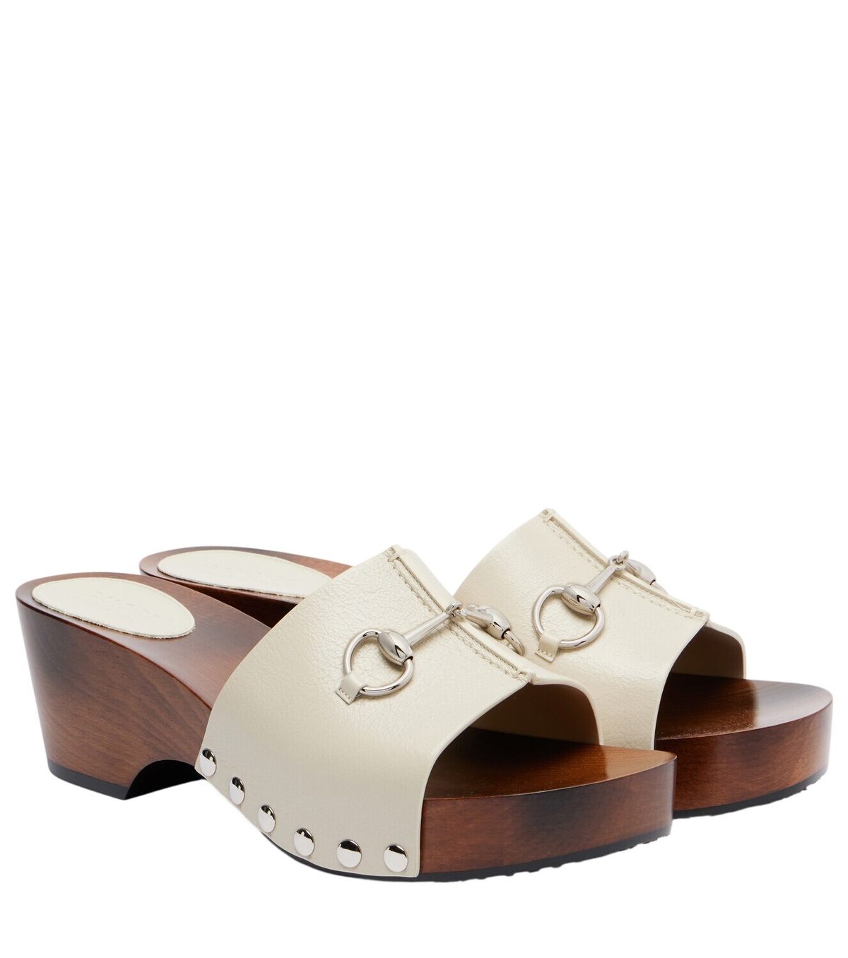 Clogs Gilli Gucci Horsebit leather clogs Gucci