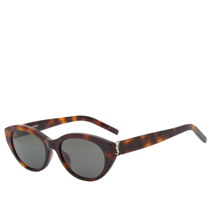 Photo: Saint Laurent Sunglasses Women's Saint Laurent SL M148 Sunglasses in Havana/Grey 