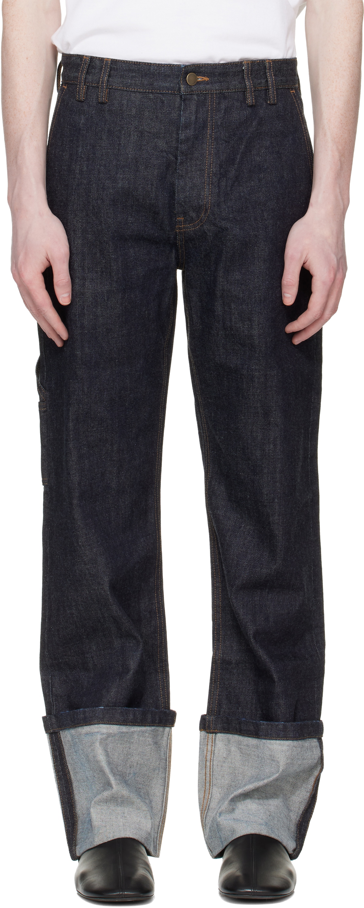 Diesel Black Gold Black Super Long Skinny Jeans Diesel Black Gold