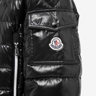 Moncler Men's Galion Hooded Down Jacket in Black