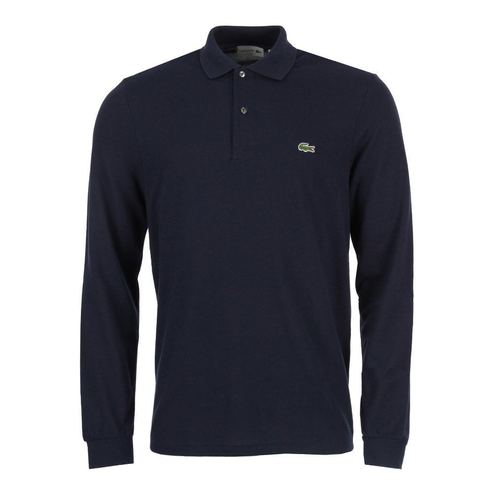 Long Sleeve Polo - Navy