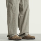 Birkenstock Men's Boston Clog - Concrete Grey Suede/Leather