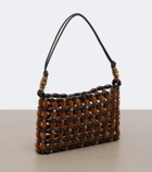 Saint Laurent Cassandre beaded shoulder bag