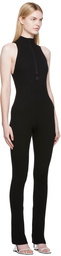 Courrèges Black Rib Jumpsuit