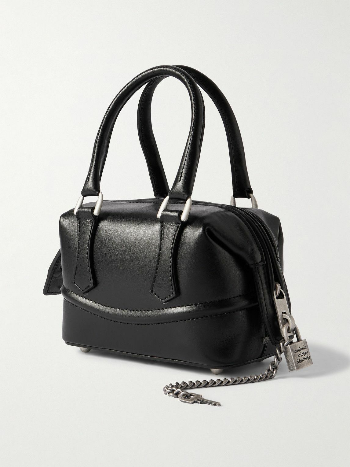 Enfian Riches deprimes トートバッグ Enfants Riches Déprimés - Logo-Embossed Leather Tote Bag Enfants