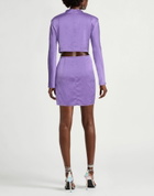 Nanushka Womens Mini dress in Purple