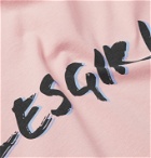 Les Girls Les Boys - Logo-Print Cotton-Jersey T-Shirt - Pink