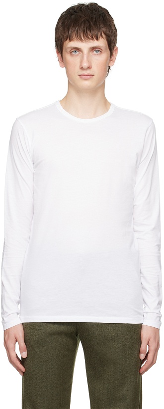 Photo: rag & bone White Principle Base T-Shirt