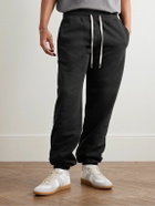 John Elliott - Capricorn Tapered Cotton-Jersey Sweatpants - Black