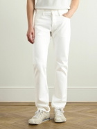 Gabriela Hearst - Anthony Slim-Fit Straight-Leg Organic Jeans - White