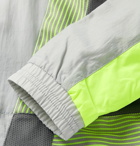 Nike - CLOT Colour-Block Mesh-Panelled Dri-FIT Tracksuit - Gray