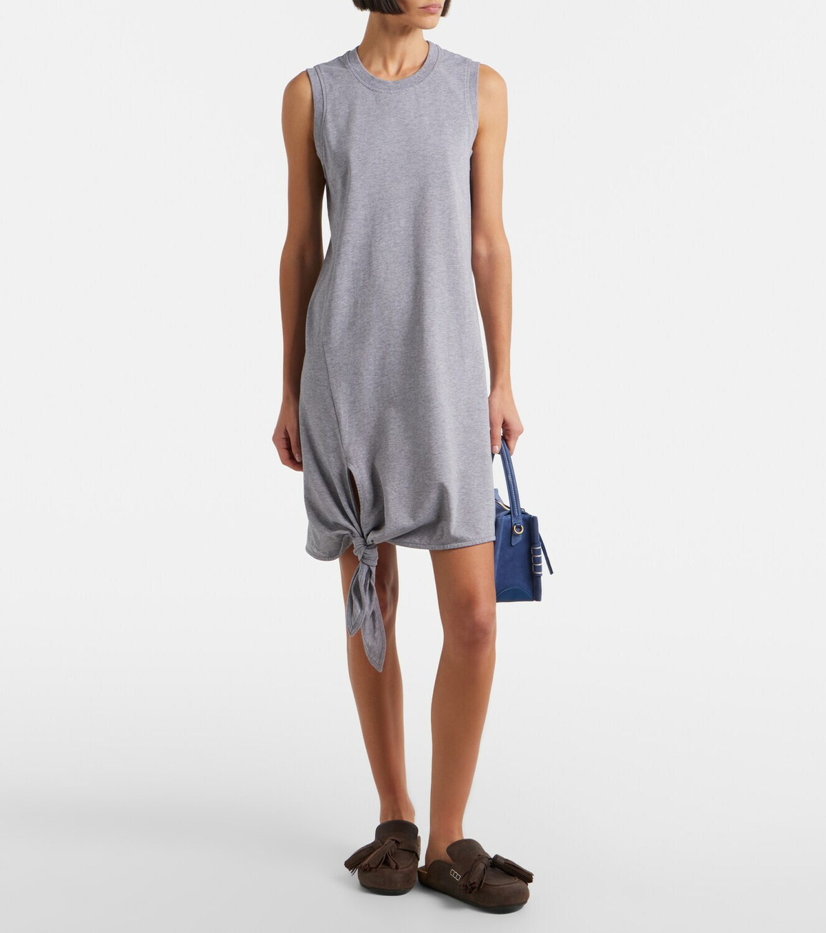 JW Anderson Cotton jersey midi dress
