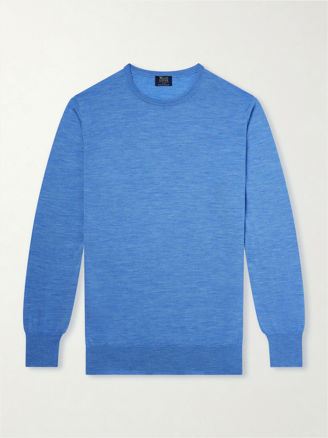 William Lockie - Merino Wool Sweater - Blue