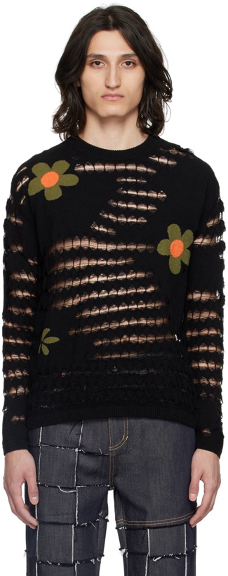 Photo: Andersson Bell Black Flower Sweater