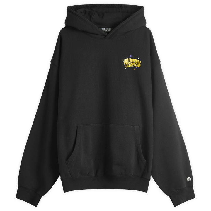 Photo: Billionaire Boys Club Men's Oversized Arch Logo Hoodie in Black