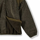 orSlow Men's Boa Fleece Jacket in Army Green