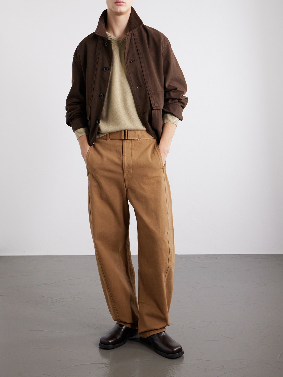 LEMAIRE - Cashmere Sweater - Neutrals