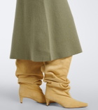 Staud Wally suede mid-calf boots