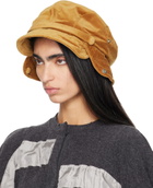 OPEN YY Beige Wire Bucket Beret Cap