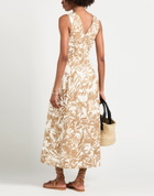 Brunello Cucinelli Womens Maxi dress Khaki