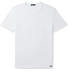 TOM FORD - Stretch-Cotton Jersey T-Shirt - White