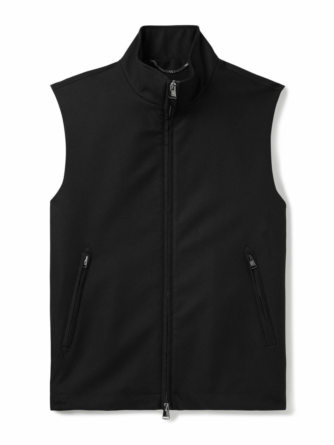 Canali - Shell Gilet - Black