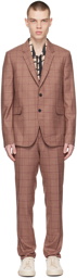 Paul Smith Pink Check Suit