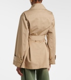 Joseph Shama cotton trench coat