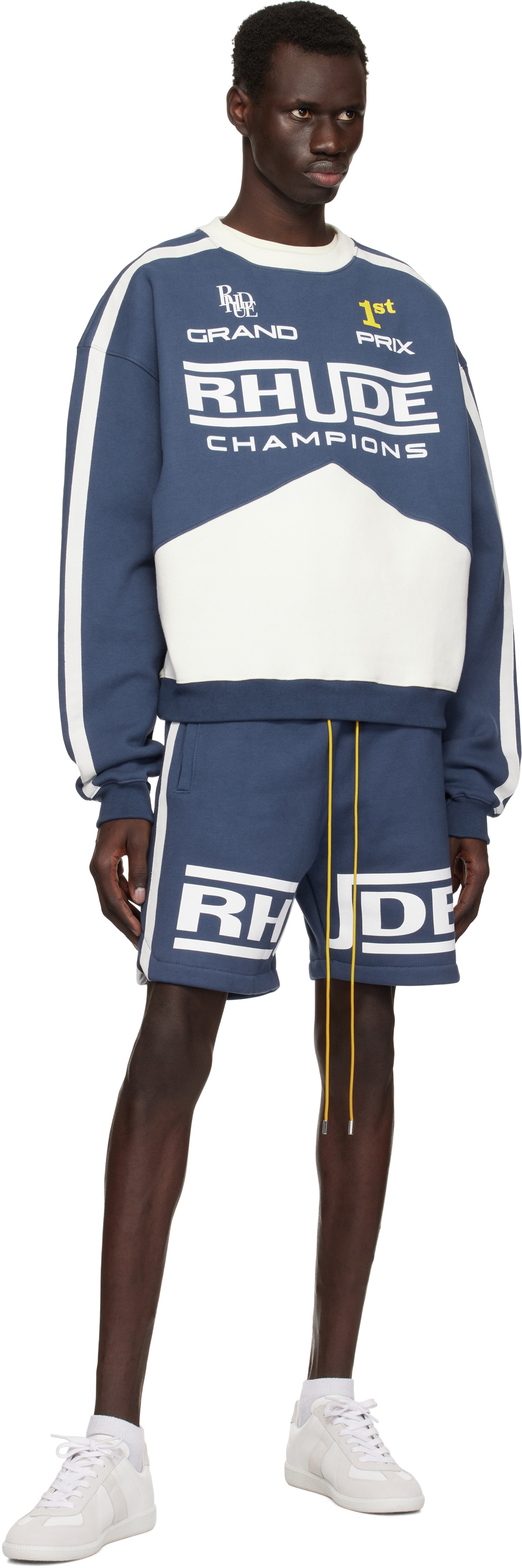 Rhude Blue 'Rhude Champions' Shorts