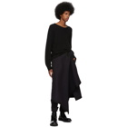 Dries Van Noten Black Tillman Sweater