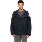 nanamica Navy Hooded Deck Jacket