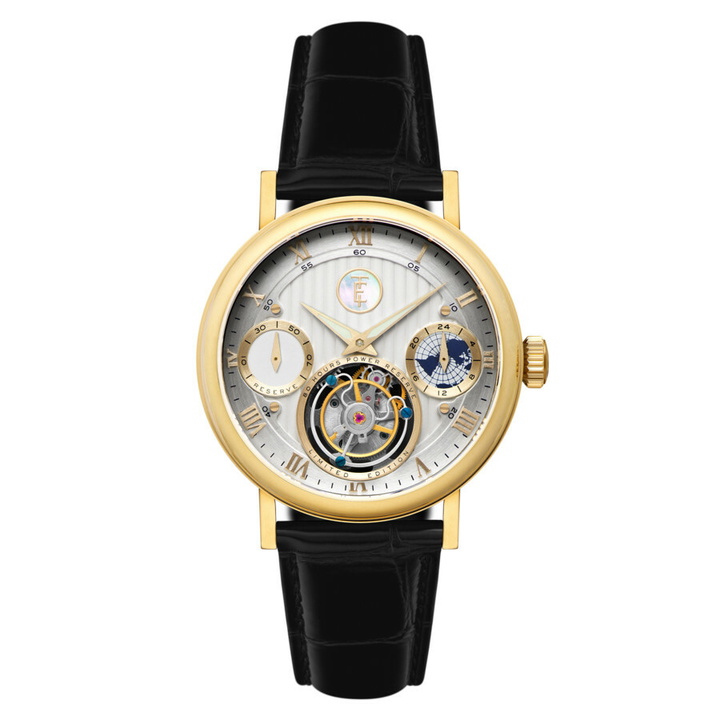 Photo: Thomas Earnshaw Celestial Halley White Dial Mens Watch ES-8262-0J