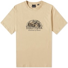 Daily Paper Men's Perzo Festival Of Roses T-Shirt in Twill Beige