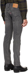Levi's Gray 502 Taper Jeans
