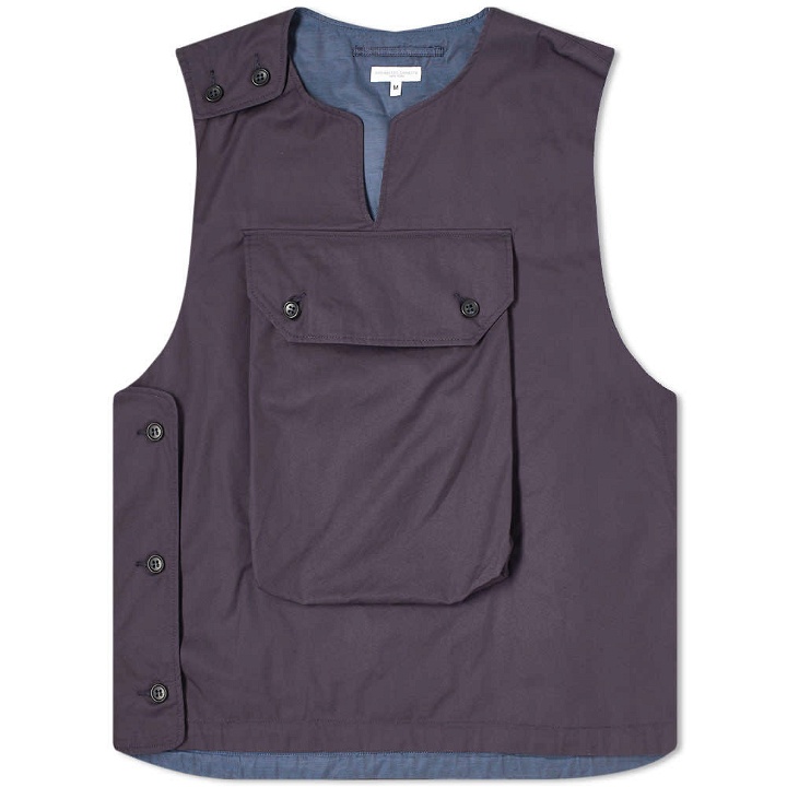 Photo: Engineered Garments Twill Cover Vest