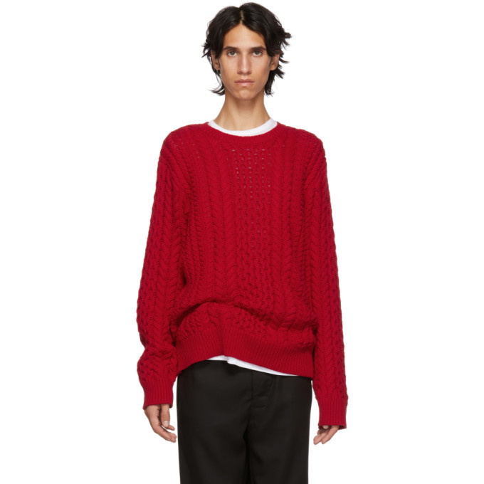 Photo: Sies Marjan Red Lou Cable Sweater