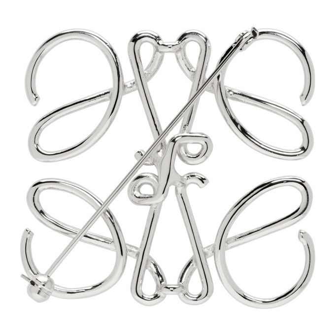 Loewe brooch silver hotsell