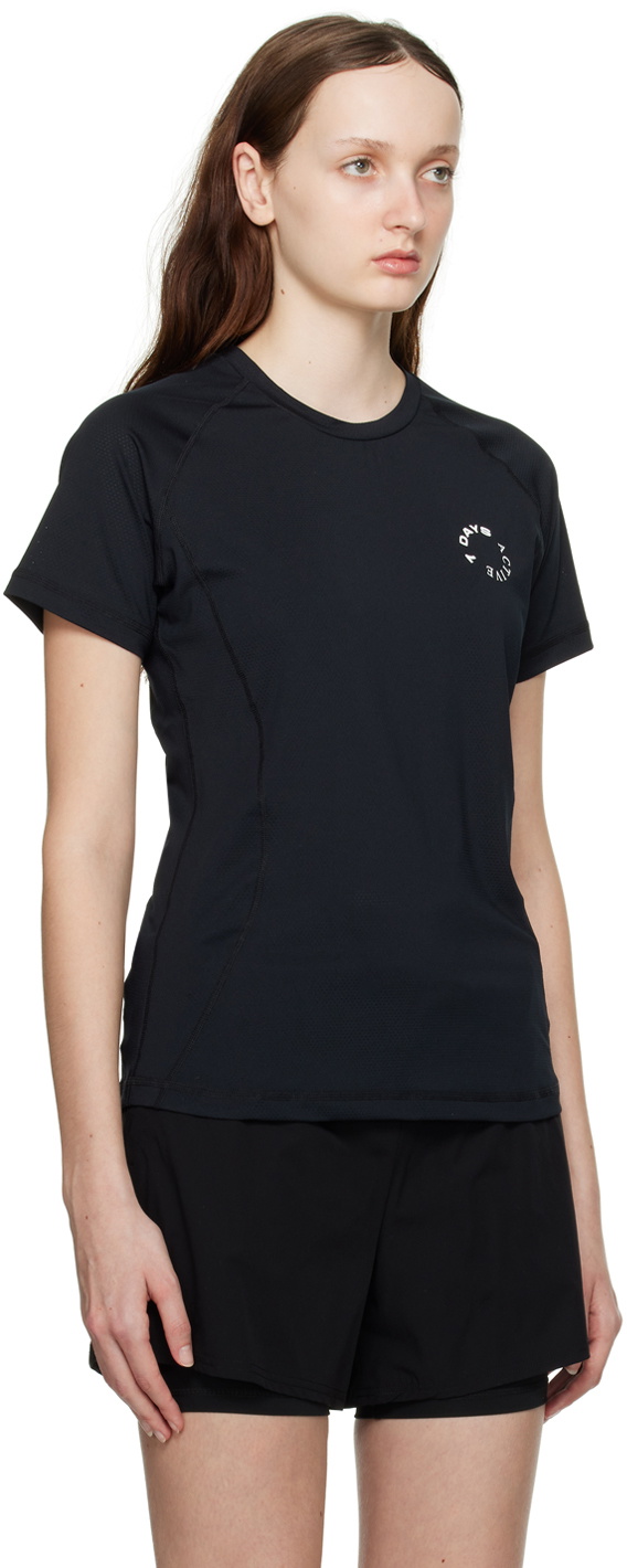 7 DAYS Active Black Training T-Shirt