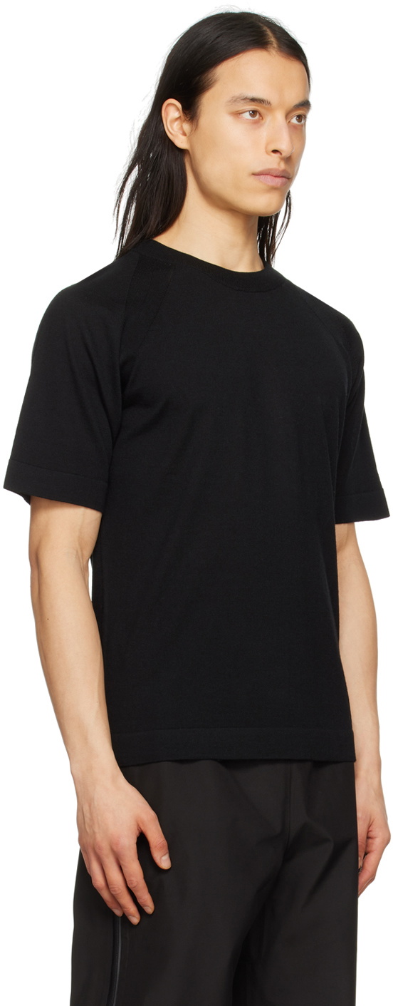 Norse Projects ARKTISK Black Raglan T-Shirt