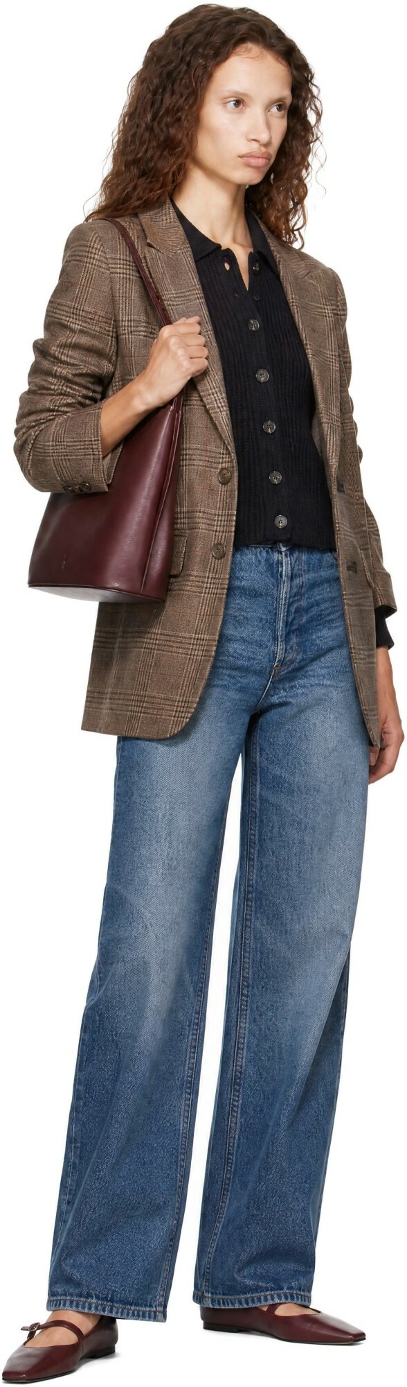 A.P.C. Navy Jenn Cardigan