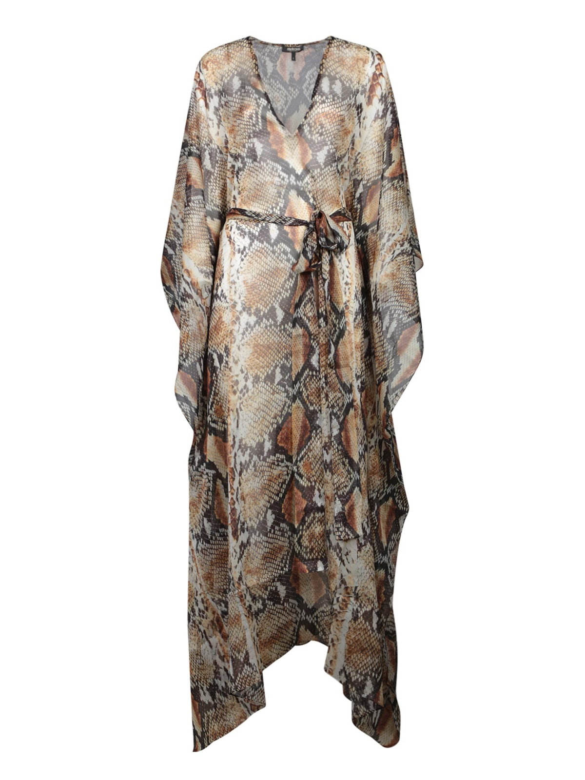 Roberto Cavalli Sunset Aran Multicolor Kaftan Dress