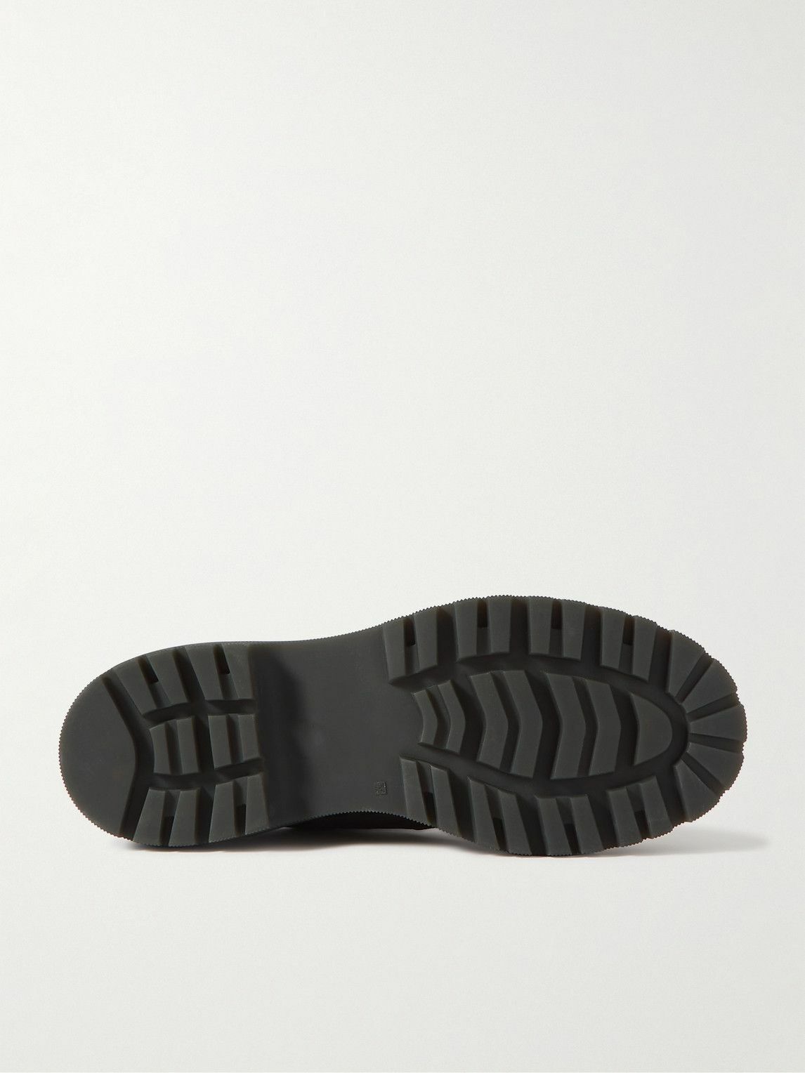 Common Projects - Waxed-Suede Derby Shoes - Brown
