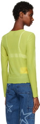 Brain Dead Green Gaspar Doll Long Sleeve T-Shirt