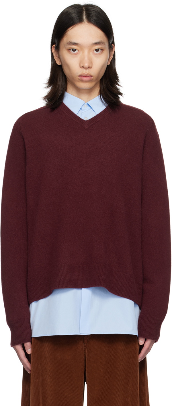 Maison Margiela Brown Mohair Sweater Maison Margiela