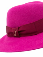 BORSALINO - Claudette Shaved Felt Fedora Hat