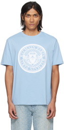 Balmain Blue Coin T-shirt