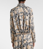 Loewe Paula's Ibiza Anagram silk shirt