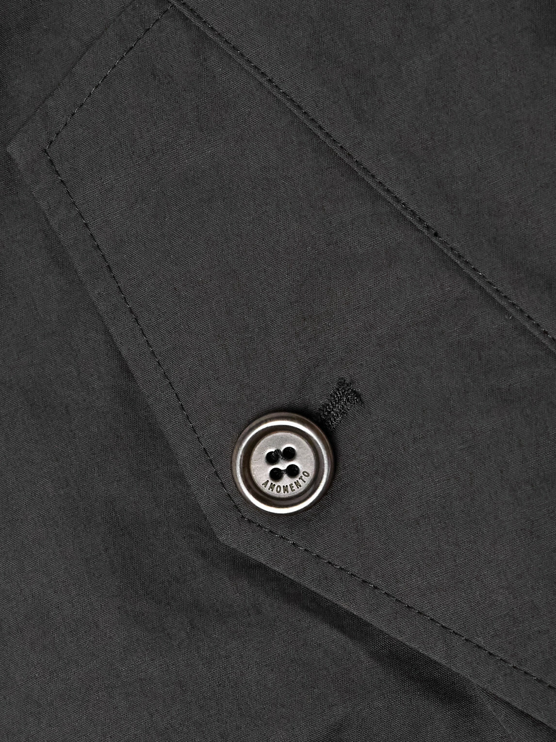 Amomento - Padded Cotton-Blend Twill Jacket - Black